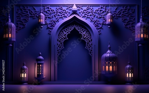 3d_Islamic_luxury_pattern_background