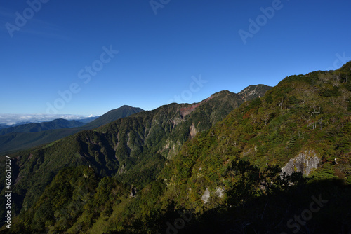 Climbing  Mount Nyoho  Tochigi  Japan