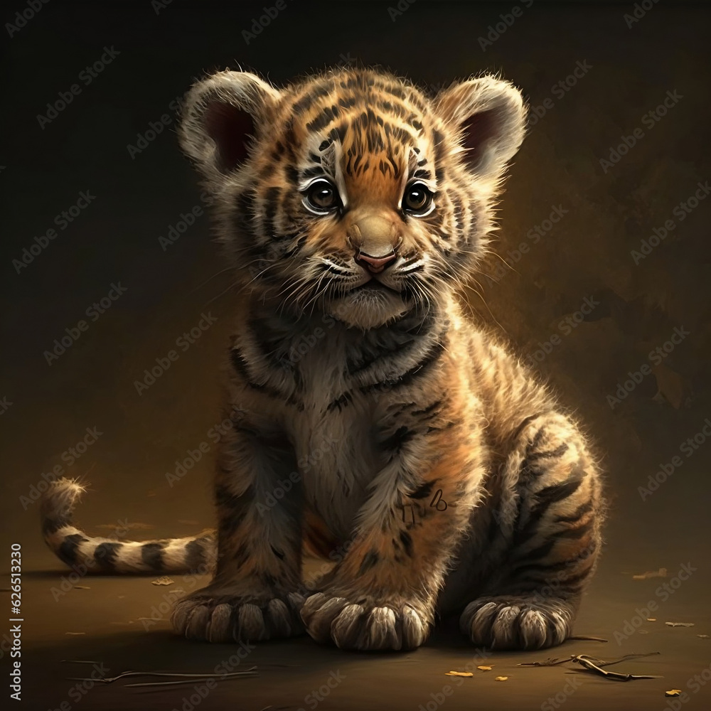tiger cub baby tiger