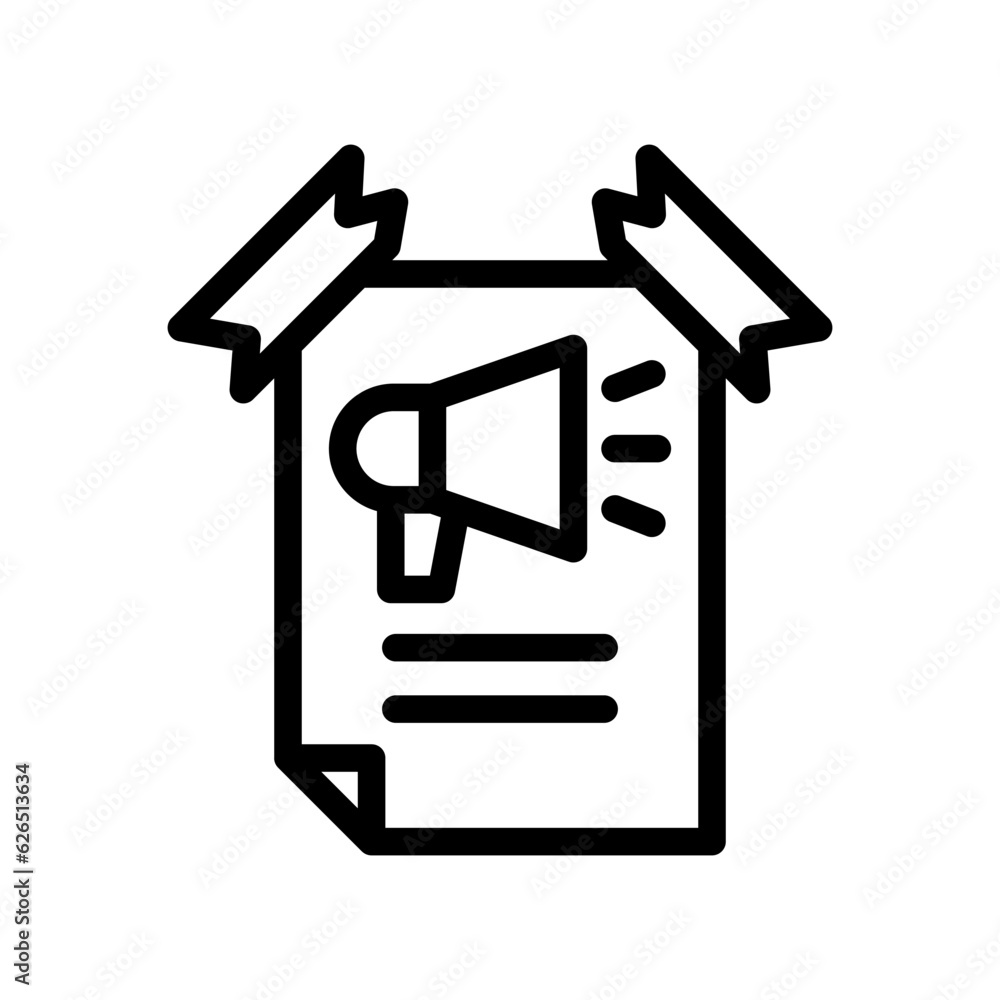 poster line icon illustration vector graphic. Simple element illustration vector graphic, suitable for app, websites, and presentations isolated on white background poster line icon illustration vector graphic. Simple element illustration vector graphic, suitable for app, websites, and presentations isolated on white background