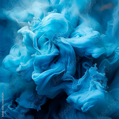 professional background with blue smoke. High quality illustration