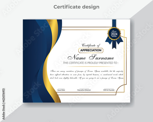 vector modern certificate design template. and diploma certificate template and professional design. or achievement certificate design template.