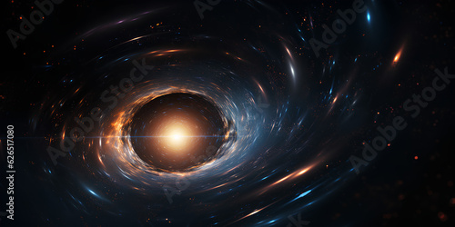 3 d rendering of a beautiful space background