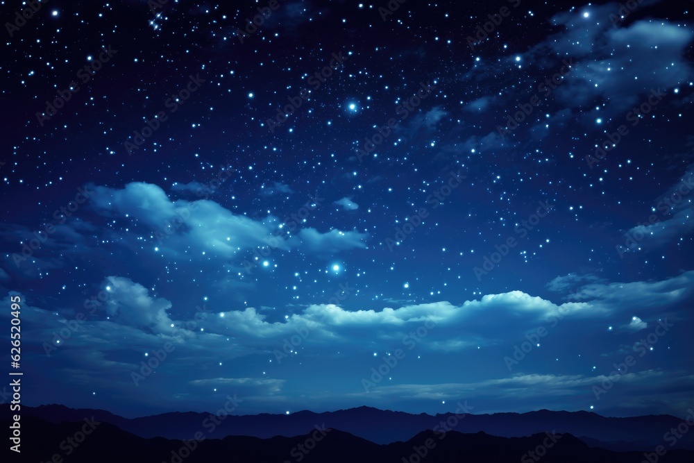 night sky with stars over the mountains night sky with stars over the mountains