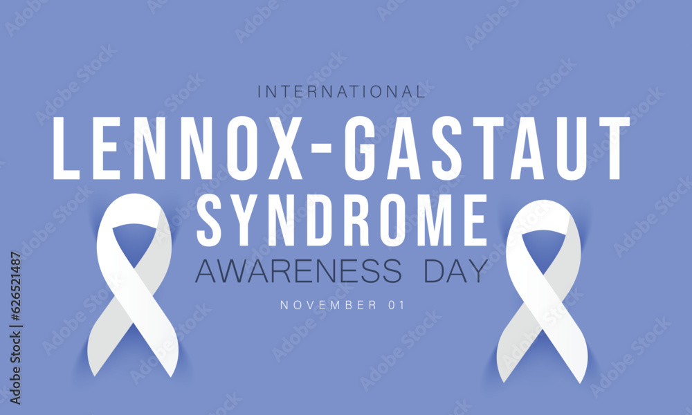 International Lennox-Gastaut Syndrome Awareness Day. background, banner, card, poster, template. Vector illustration. International Lennox-Gastaut Syndrome Awareness Day. background, banner, card, poster, template. Vector illustration.