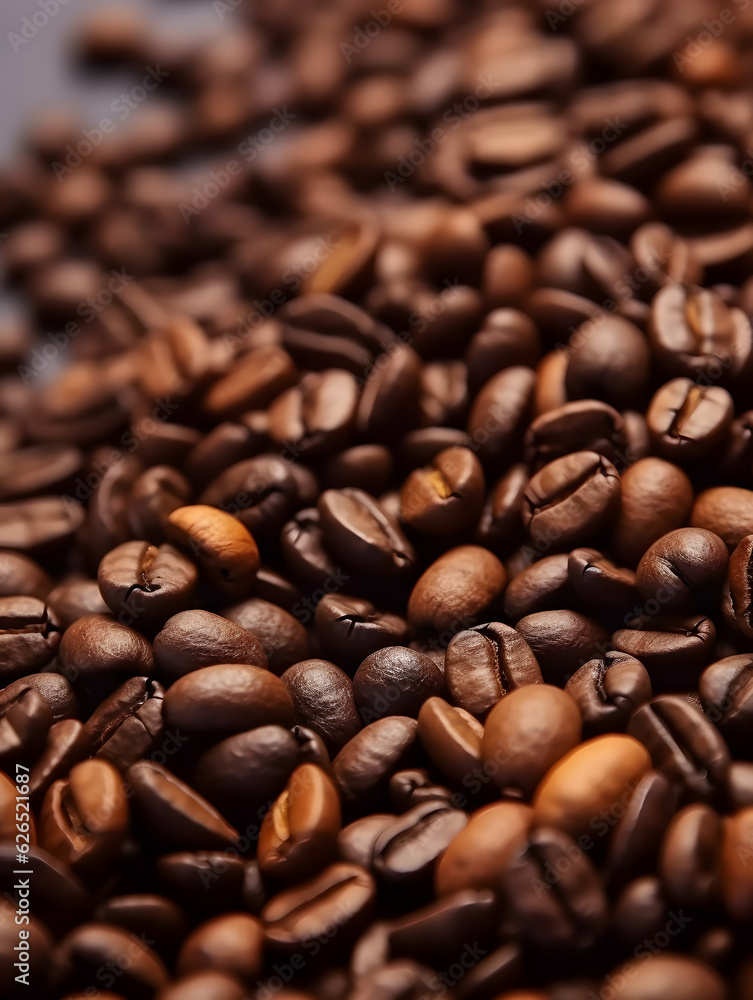 Closeup view of coffee beans or coffee seeds. Closeup view of coffee beans or coffee seeds.