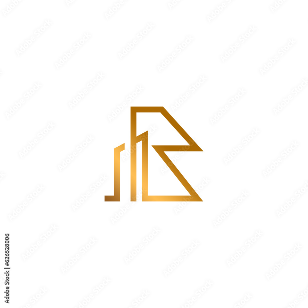 Letter B Building Logo Design. B Line Logo Letter B Building Logo Design. B Line Logo