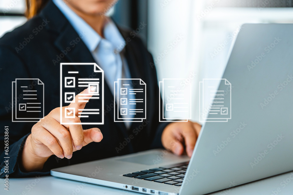Checklist And Filling Survey Form Online Document Management System Checklist and filling survey form online document management system