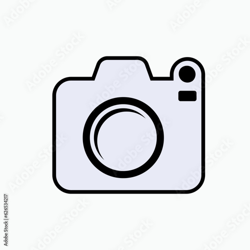 Camera Icon. Photography , Photographer Symbol for Design, Presentation, Website or Apps Elements - Vector. 