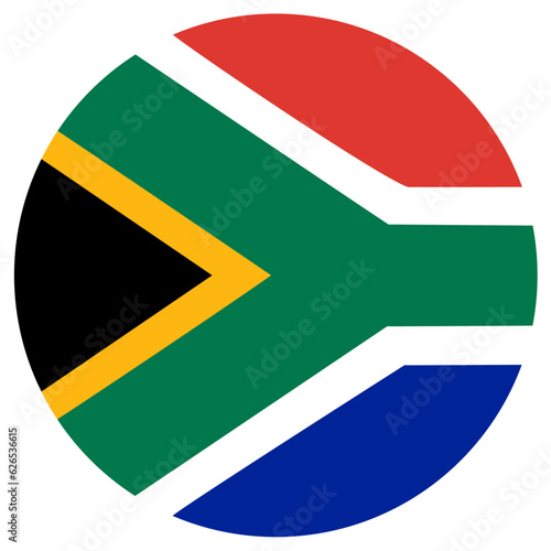 Republic of South Africa flag, official colors