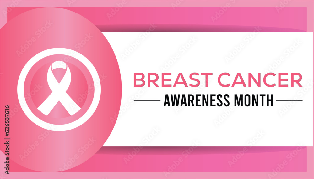 Breast cancer awareness month simple modern poster background design vector illustration graphic template. October is Cancer Awareness Month. Breast cancer awareness month simple modern poster background design vector illustration graphic template. October is Cancer Awareness Month.