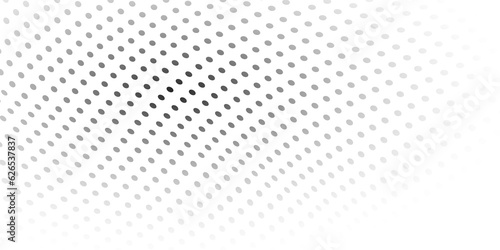 Dot pattern background. Distortion dots. Halftone effect. Abstract black and white background with dot. © flexelf