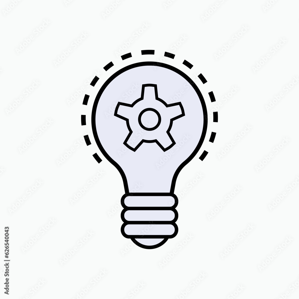 Concept Icon. Inspiration, Creative Symbol - Vector.. Concept Icon. Inspiration, Creative Symbol - Vector..