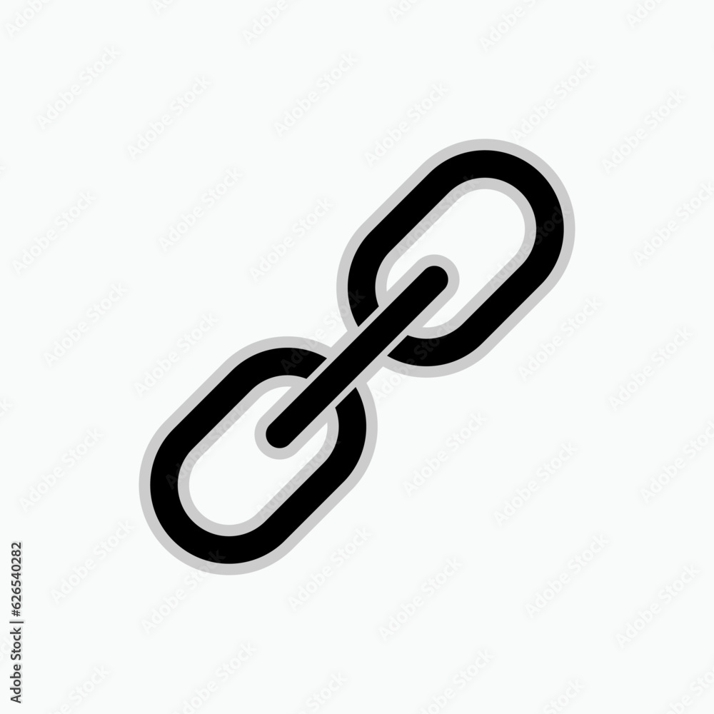 Connected Icon. Network, Relation. Link Symbol - Vector. Connected Icon. Network, Relation. Link Symbol - Vector.