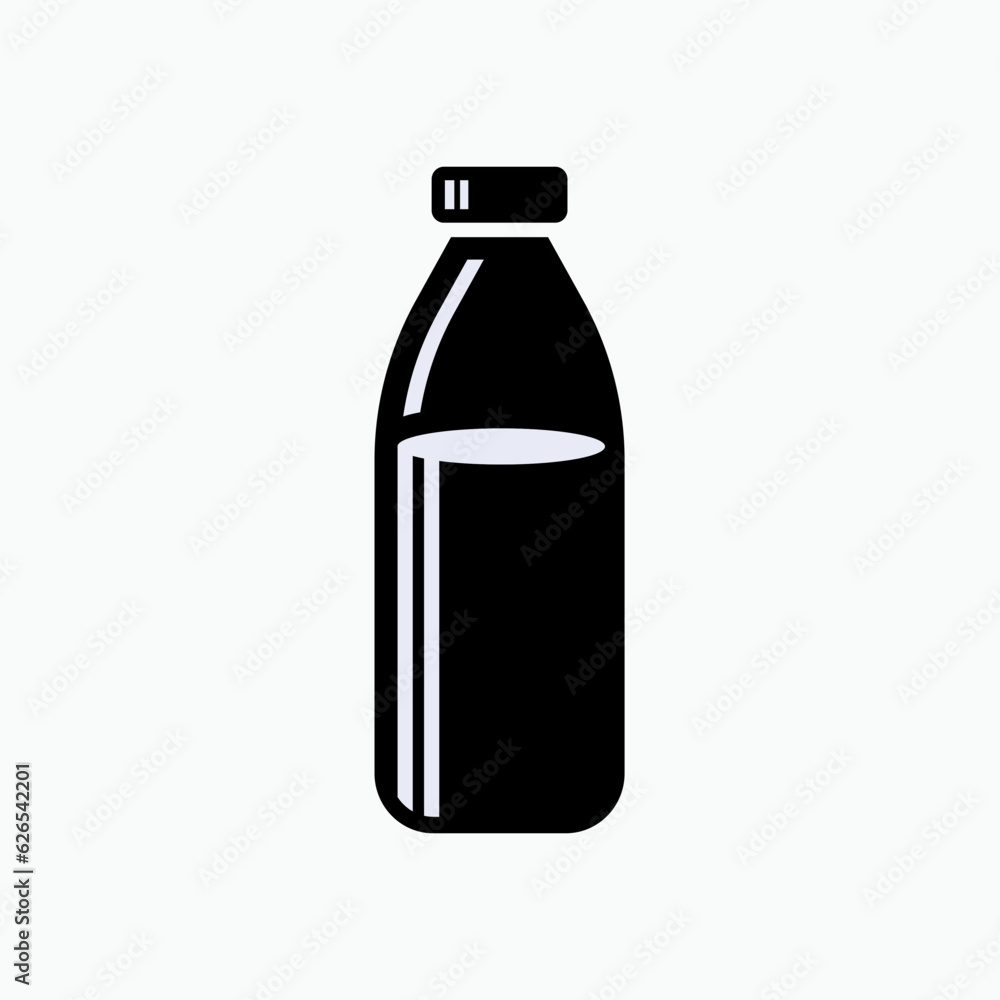 Dairy Icon. Milk, Protein Symbol - Vector. Dairy Icon. Milk, Protein Symbol - Vector.