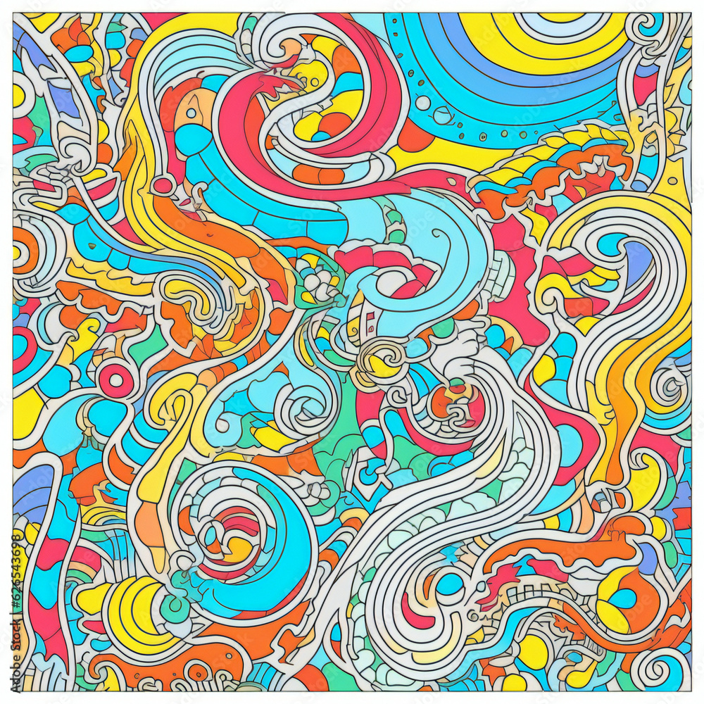 abstract pattern with circles abstract pattern with circles