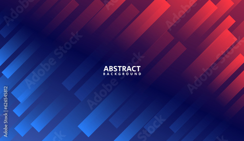 gradient shape red blue abstract background with gaming style for banner and poster