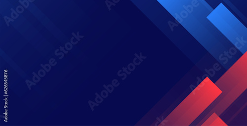 simple red blue abstract background with gaming style for banner and event