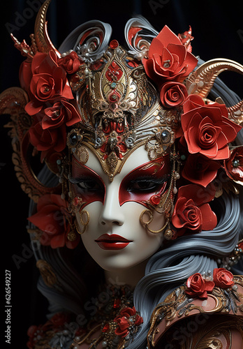 Venice, beautiful carnival masks and outfits.