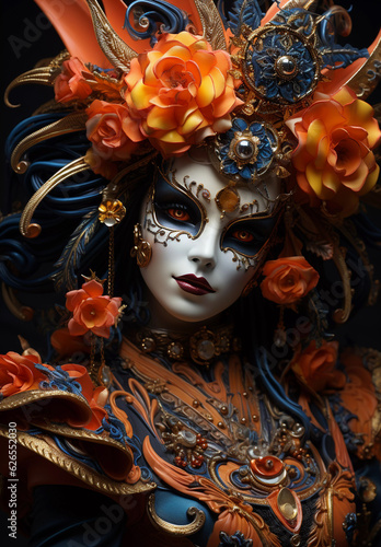 Venice, beautiful carnival masks and outfits.