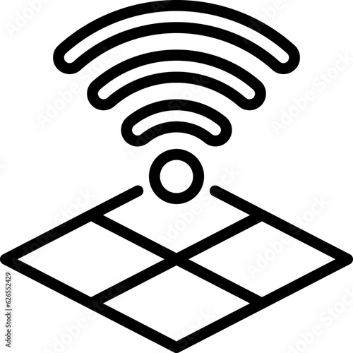 crop line icon