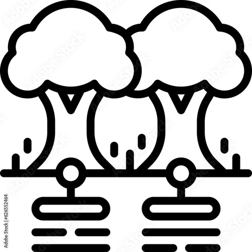 tree line icon