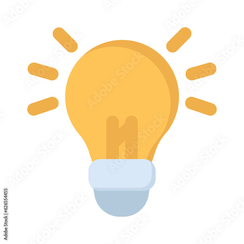 idea lamp innovation icon element design