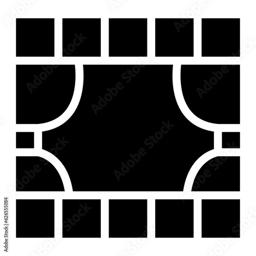 video roll glyph 