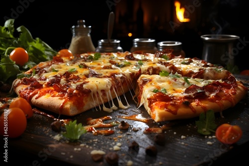 Pizza Margherita. Generative KI