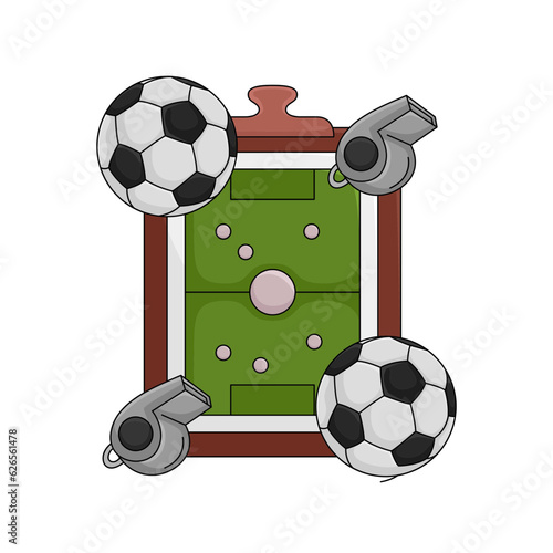 Illustration of football