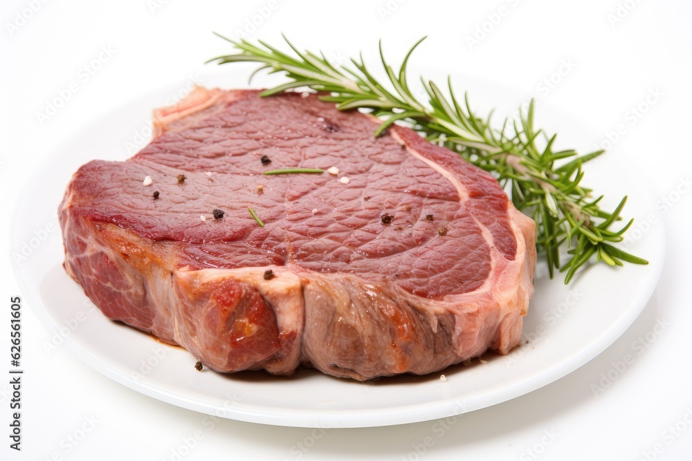 raw steak