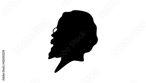 James Joyce silhouette