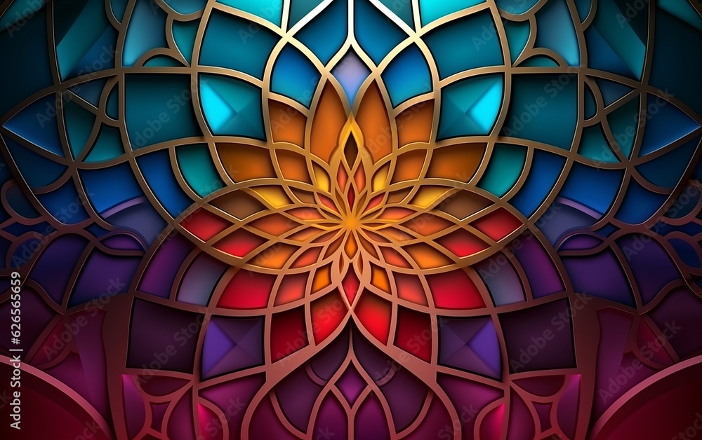 3d_Islamic_luxury_pattern_background 3d_Islamic_luxury_pattern_background