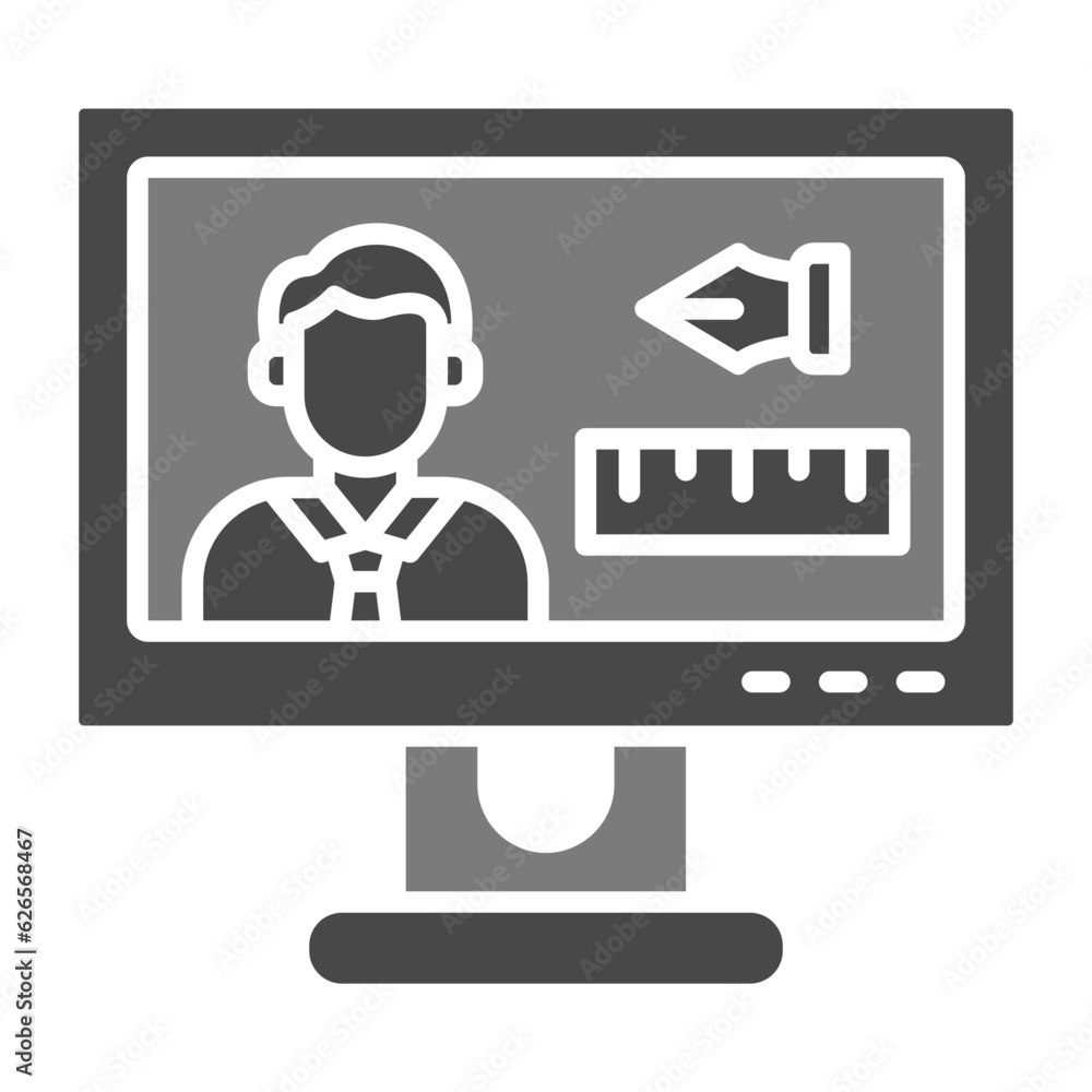 Graphic editor Icon Graphic editor Icon