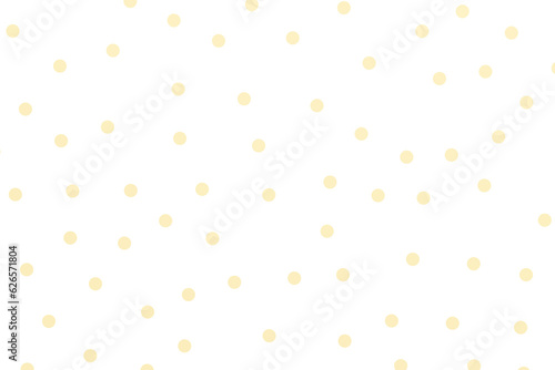 Beige circle confetti on a white isolated background. 3d rendering