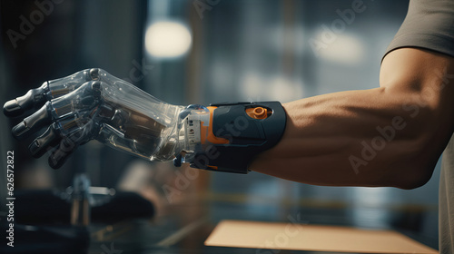 Robot prosthetic hand 