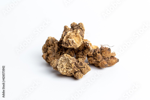 Wallpaper Mural Atractylodes, Atractylis (Atractylodes lancea) dried herb ingredient isolated in white background. Torontodigital.ca