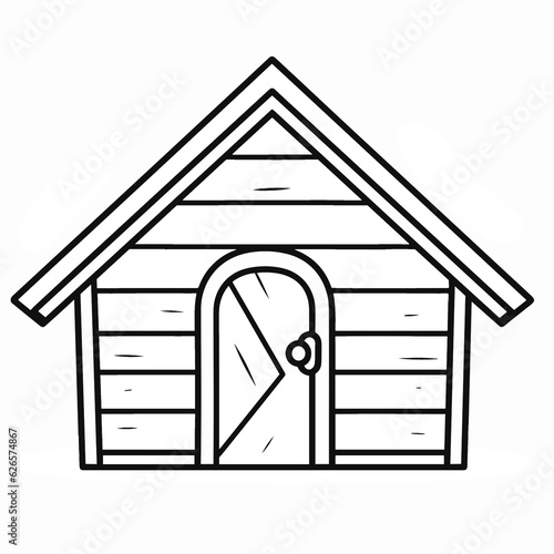 Home, house cartoon, house black and white, line, cute, house