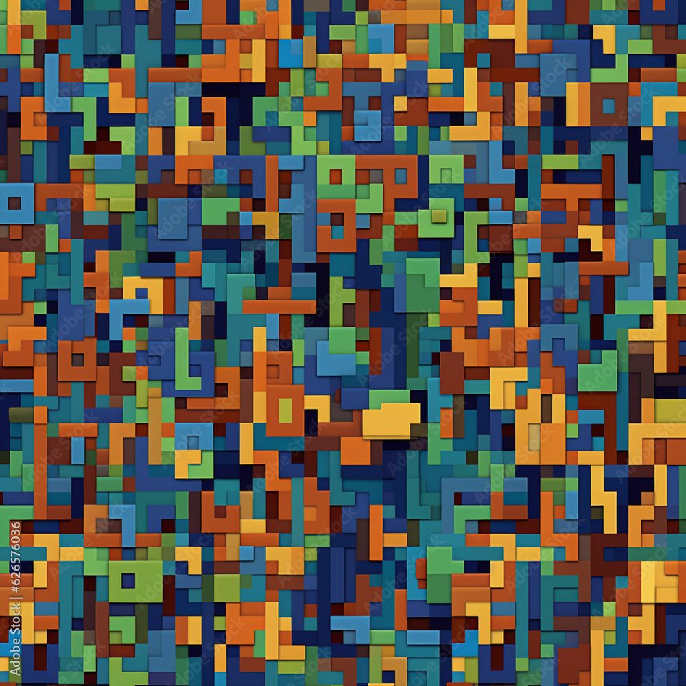 photo abstract and colorful pixel background