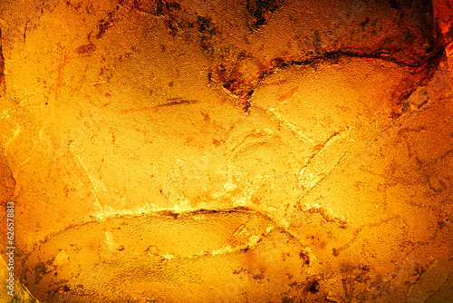 Fotografie amber texture backlit