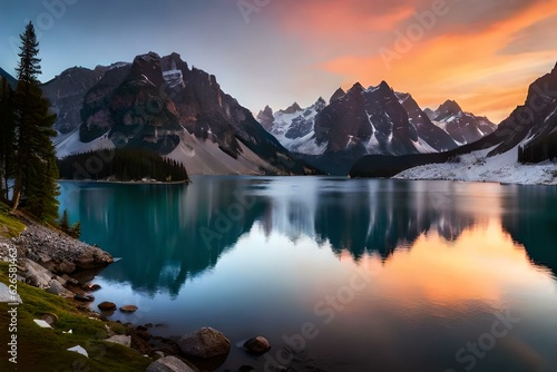 lake in the mountains © Nature creative