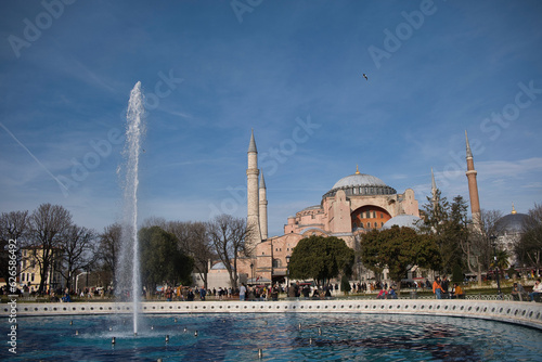A view from the Hagia Sophia mosque