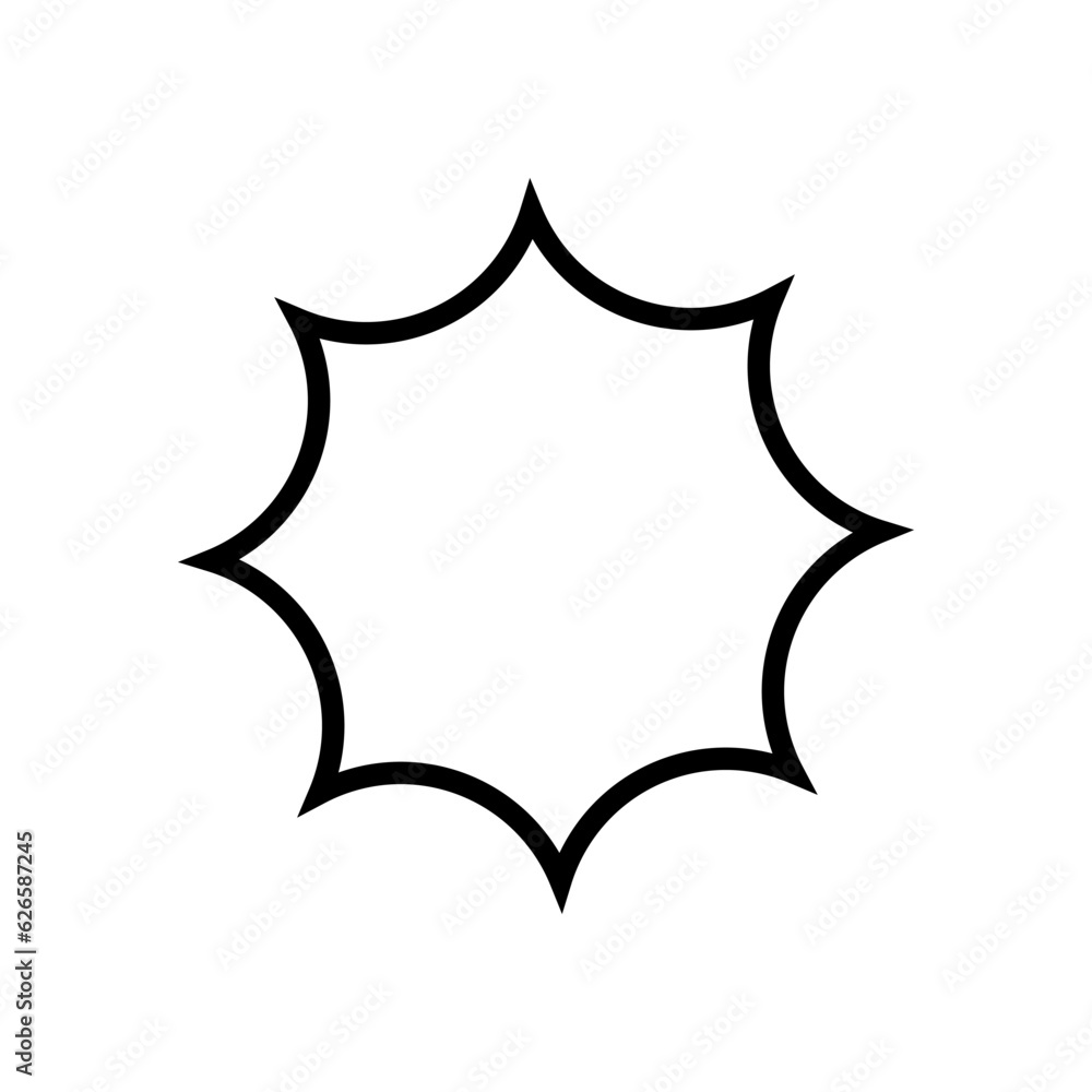 Sunburst icon vector set. Retro stars illustration sign collection. Price tag symbol. Star logo. Sunburst icon vector set. Retro stars illustration sign collection. Price tag symbol. Star logo.