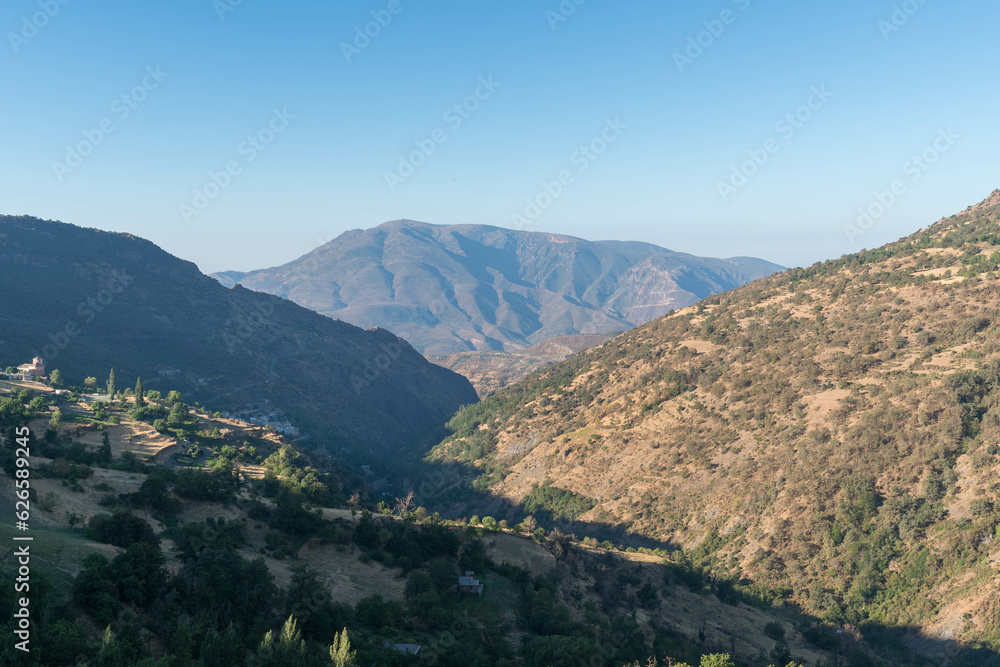 mountainous area in the south of Granada