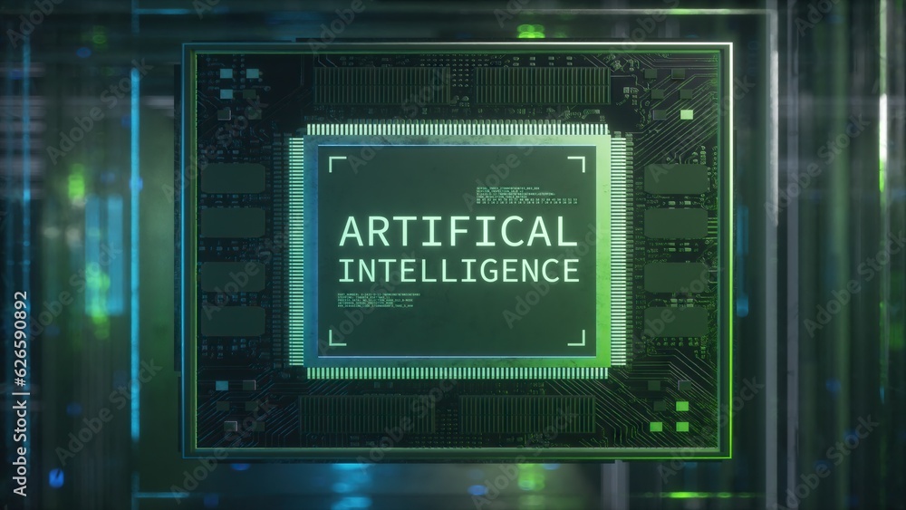 Abstract Concept of Artificial Intelligence Abstract Concept of Artificial Intelligence