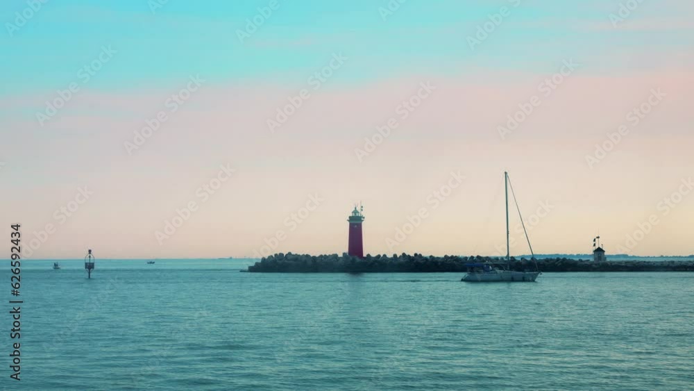 Calm water of Venice lagoon in evening light. Venice, Italy. Calm water of Venice lagoon in evening light. Venice, Italy.