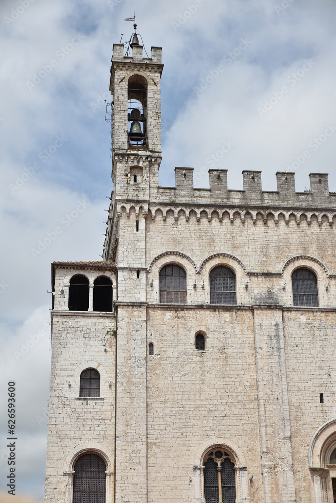 Palazzo ducale de Gubbio en Ombrie. Italie