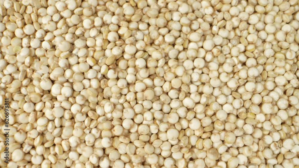 White quinoa is a nutrient-dense seed, rich in protein, fiber, and essential minerals like iron and magnesium. It offers a complete source of plant-based protein and is gluten-free. Food concept
White quinoa is a nutrient-dense seed, rich in protein, fiber, and essential minerals like iron and magnesium. It offers a complete source of plant-based protein and is gluten-free. Food concept