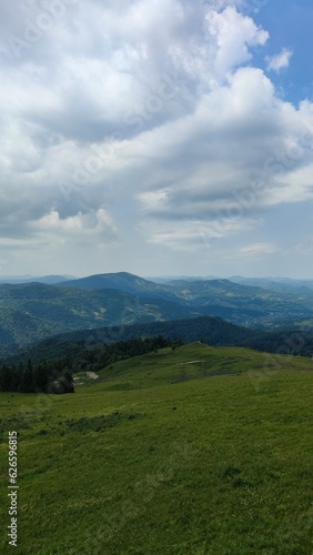 top of the Carpathians. nature of Ukraine, mountain Zakhar Berkut