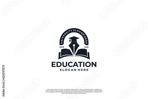 Education and school logo design inspiration.
